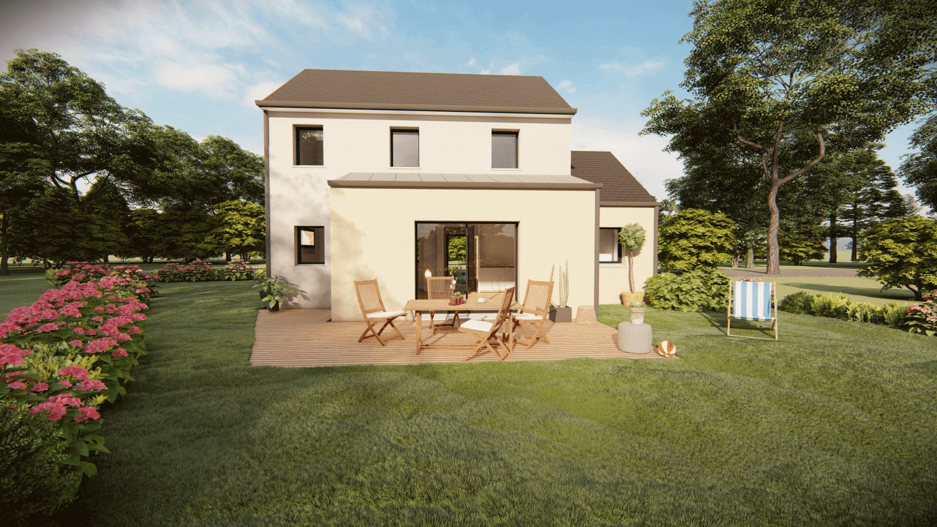 Maison+Terrain à Bourgbarré Exclusivité :  - Photo Maison+Terrain à Bourgbarré Exclusivité :  - Photo 1