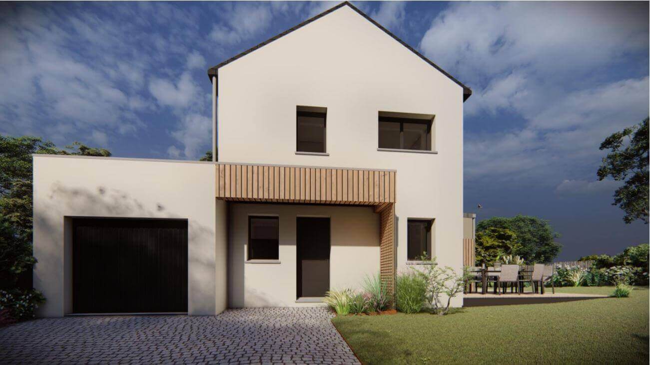 Maison+Terrain à Bourgbarré Exclusivité :  - Photo 1