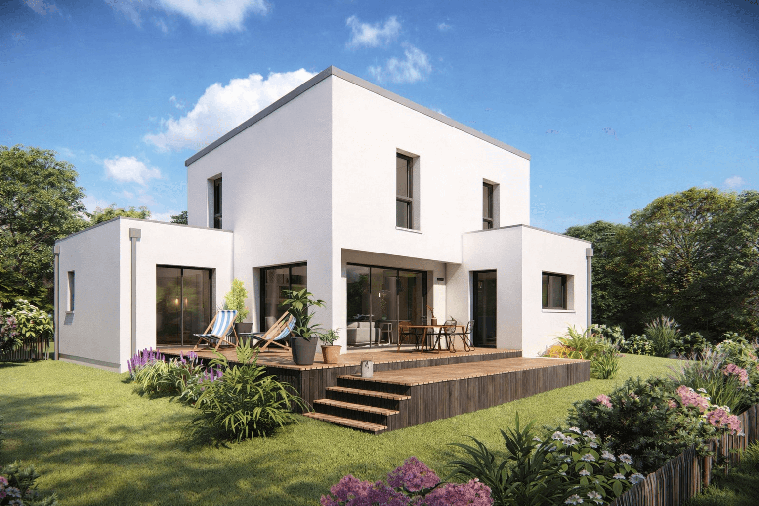 Maison+Terrain à Domloup Exclusivité :  - Photo 1