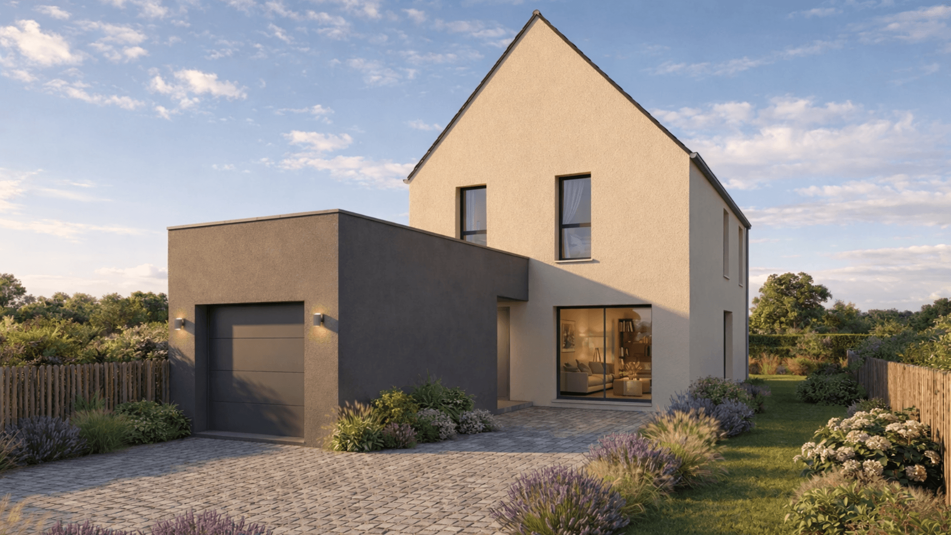 Maison+Terrain à Noyal-Châtillon-sur-Seiche - Photo 1