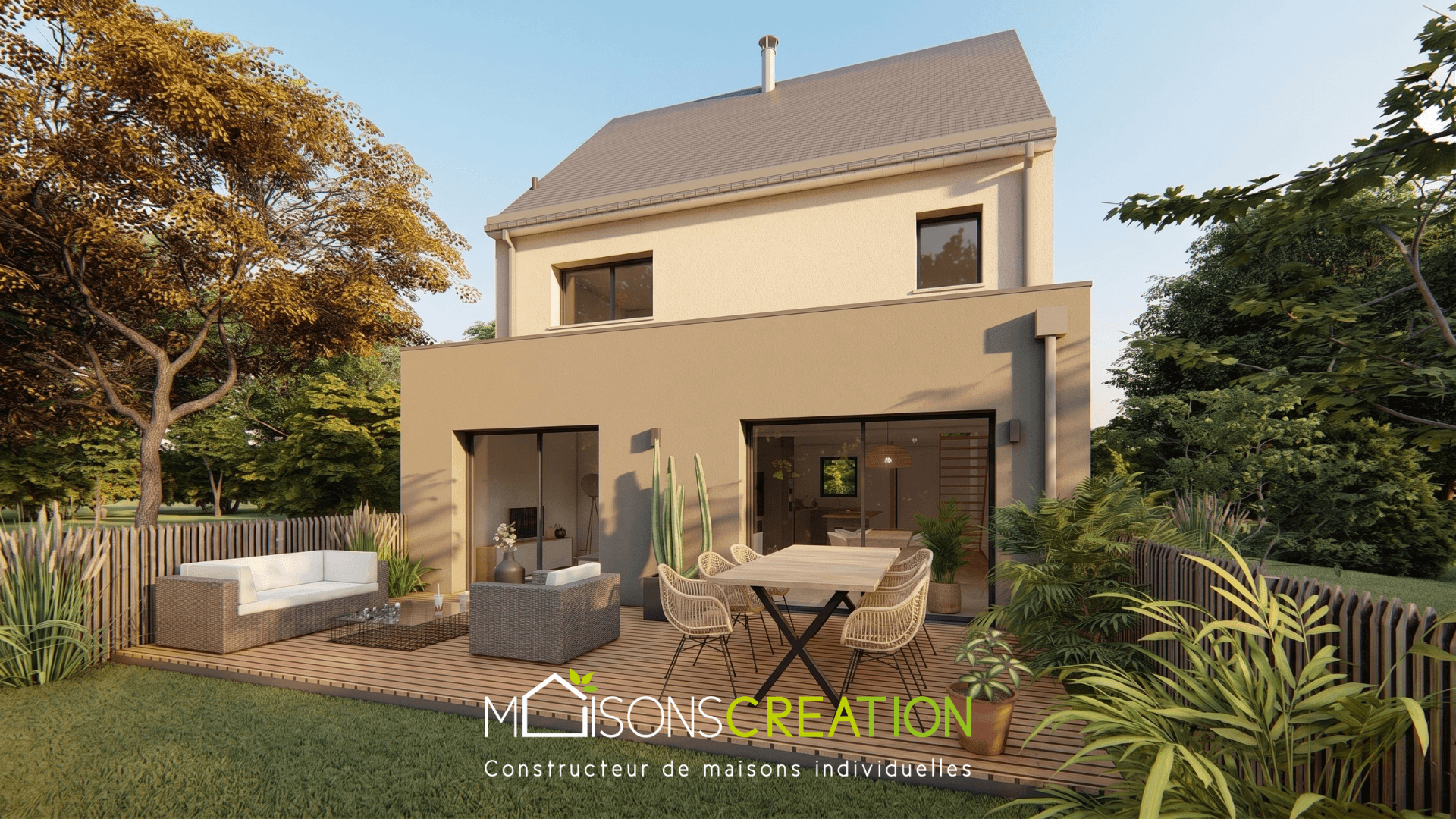 Maison+Terrain à L'Hermitage - Photo 1