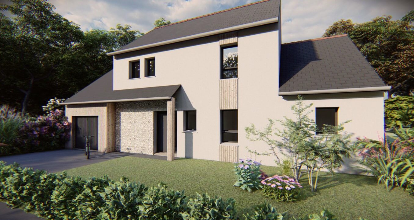 Maison+Terrain à Baguer-Pican - Photo Maison+Terrain à Baguer-Pican - Photo 1
