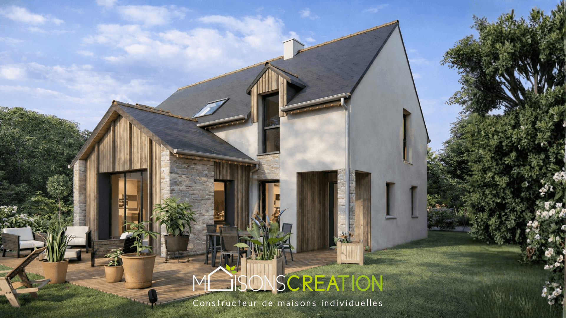 Maison+Terrain à Saint-Coulomb - Photo 1