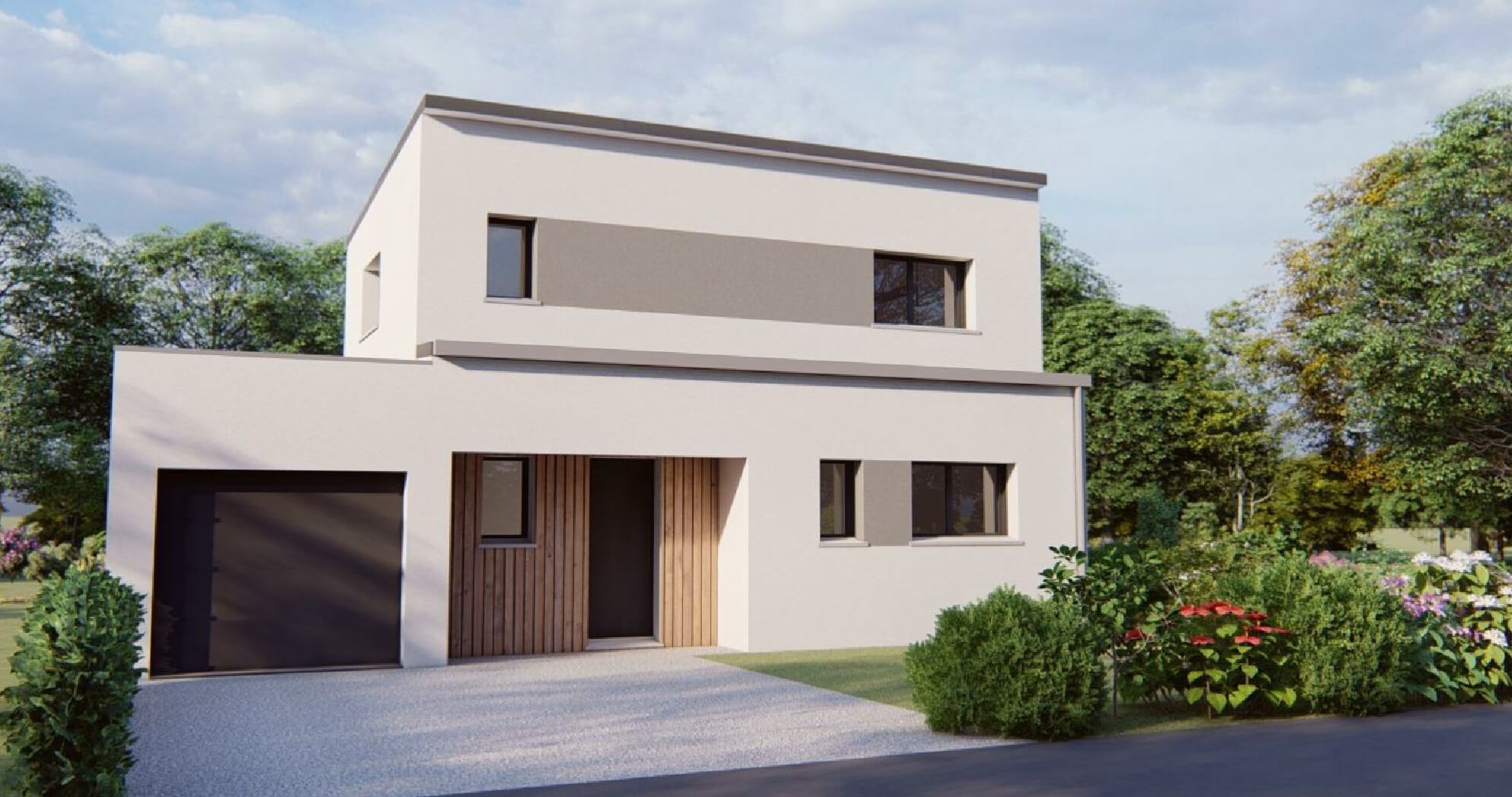 Maison+Terrain à Saint-Aubin-du-Cormier - Photo Maison+Terrain à Saint-Aubin-du-Cormier - Photo 1