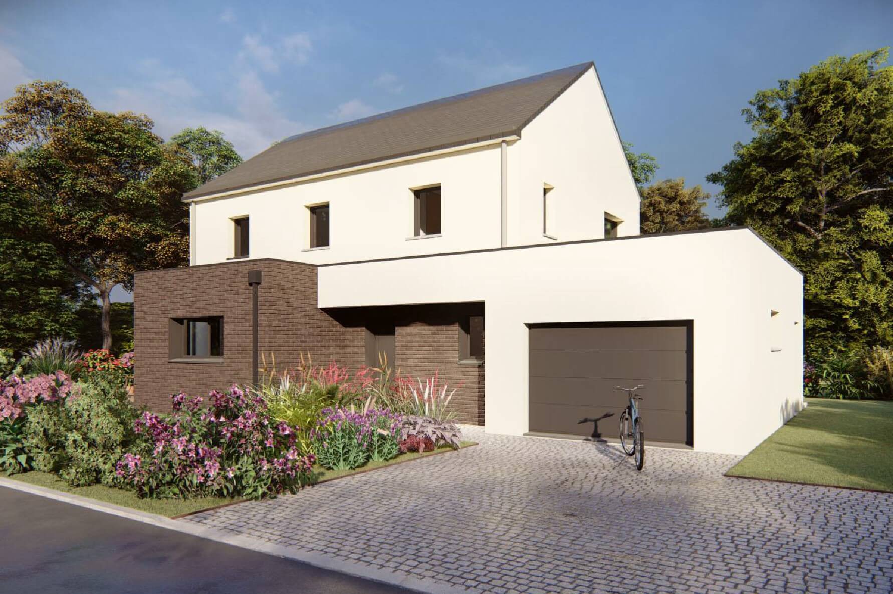 Maison+Terrain à Montfort-sur-Meu - Photo Maison+Terrain à Montfort-sur-Meu - Photo 1