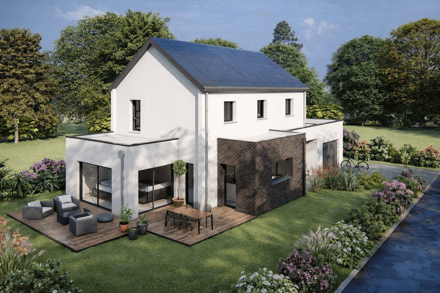 Maison+Terrain à Montfort-sur-Meu - Photo 1