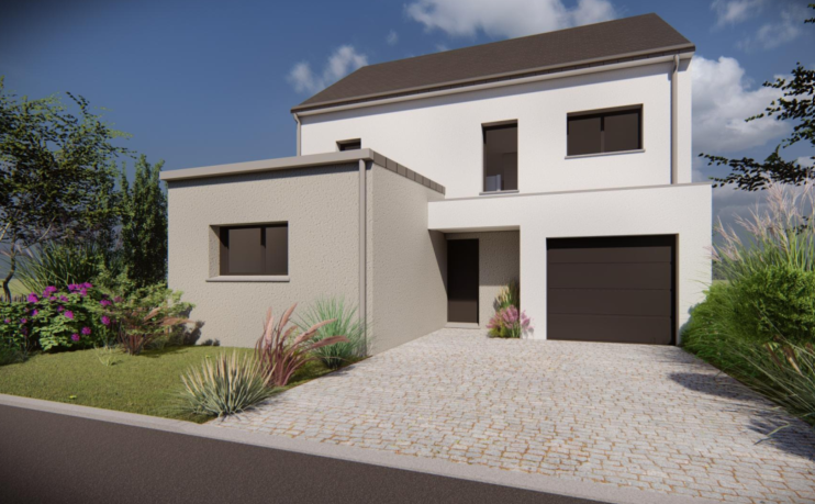 Maison+Terrain à Saint-Aubin-d'Aubigné - Photo Maison+Terrain à Saint-Aubin-d'Aubigné - Photo 1