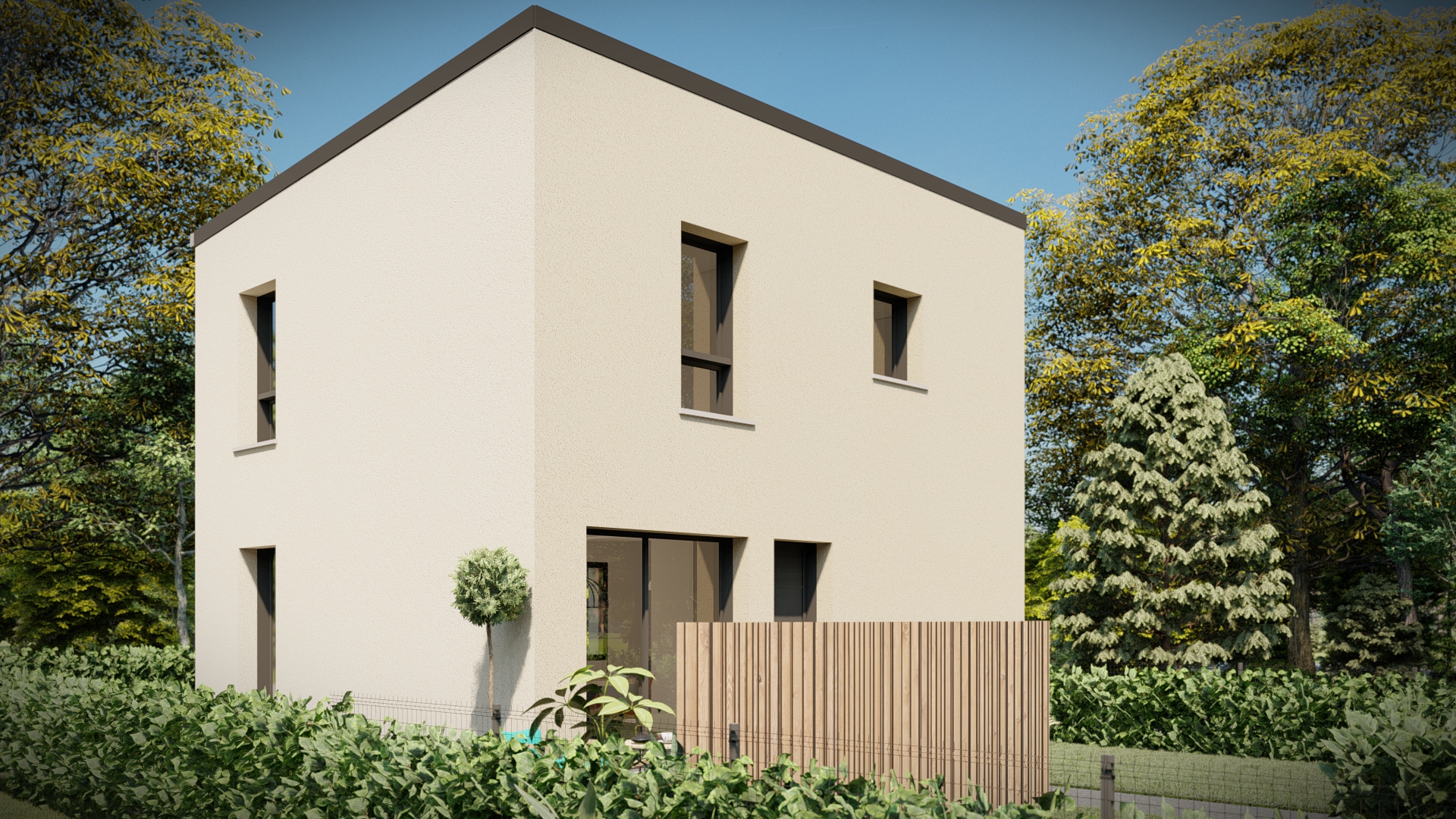 Maison+Terrain à Bourgbarré - Photo Maison+Terrain à Bourgbarré - Photo 1