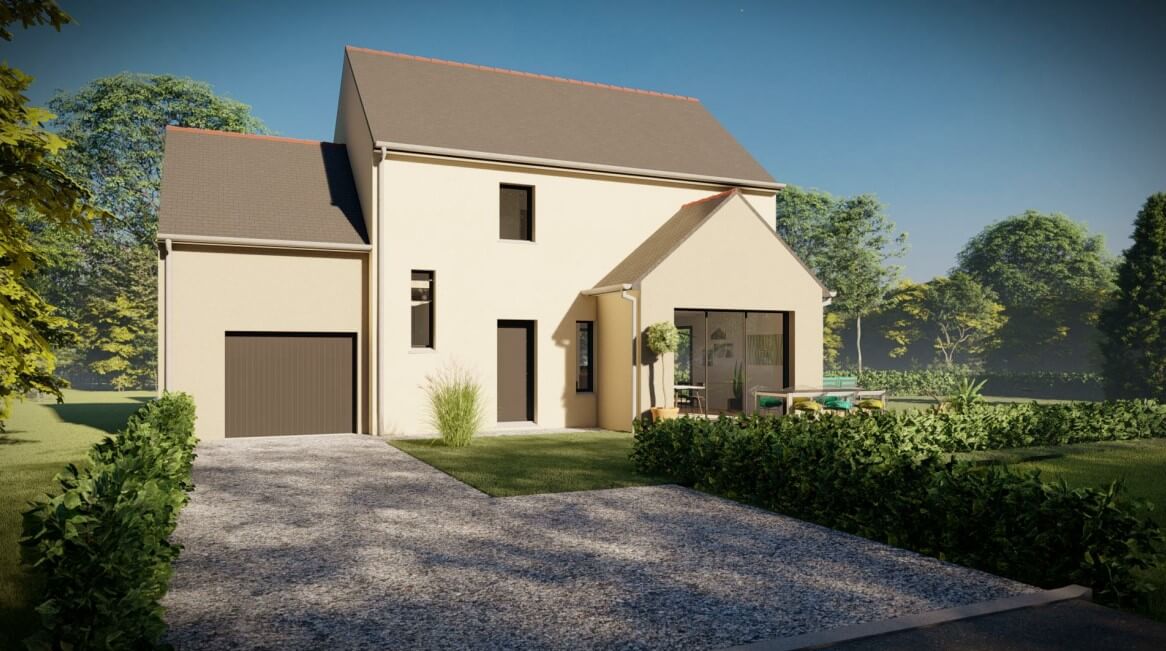 Maison+Terrain à Québriac - Photo 1