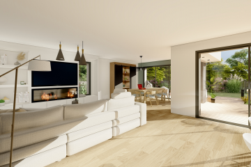Projet de construction à Pacé par Maisons Création