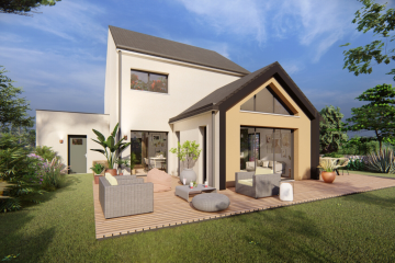 Construction maison à Saint-Domineuc par Maisons Création
