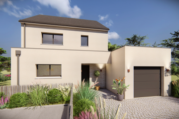 Construction maison à Saint-Domineuc par Maisons Création