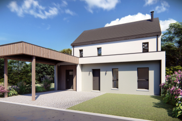 Construction maison à Pacé par Maisons Création