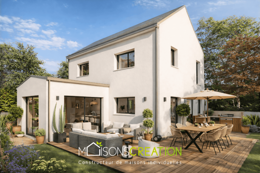 Maison+Terrain à Saint-Guinoux - Photo