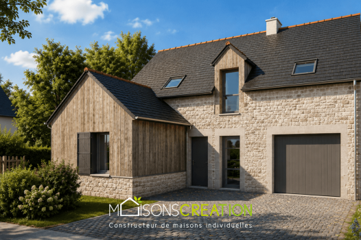 Maison+Terrain à Saint-Suliac - Photo