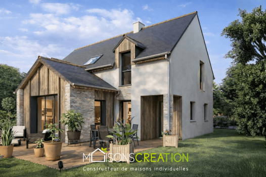 Maison+Terrain à Saint-Coulomb - Photo