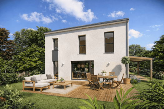 Maison+Terrain à Saint-Maugan - Photo