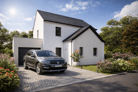 Maison+Terrain à Pléchâtel - Photo