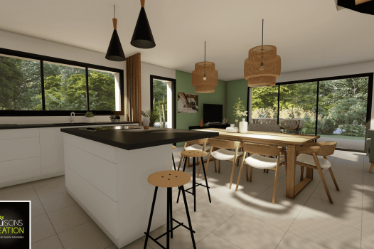 Maison+Terrain à Saint-Maugan - Photo