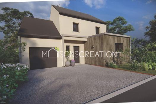 Maison+Terrain à Saint-Domineuc - Photo