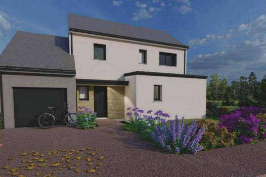 Maison+Terrain à Saint-Pierre-de-Plesguen - Photo